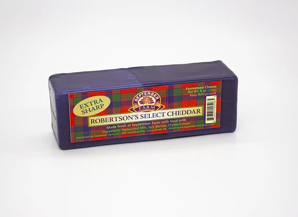 Robertson's Extra Sharp Cheddar 8oz Bar